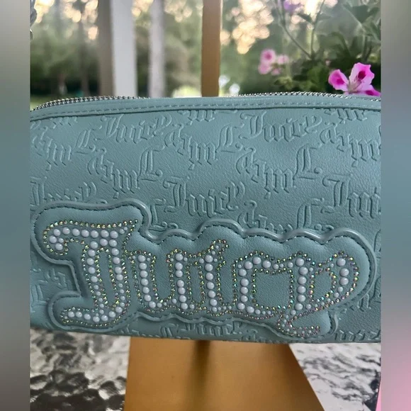 NWT- Juicy Couture Teal  Shoulder Bag - Picture 2 of 6